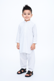 Boys Wash n Wear Kameez Shalwar Off White