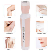 4 in 1 Rechargeable Hair Trimmer for Women