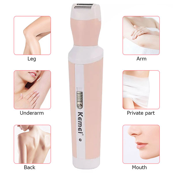 4 in 1 Rechargeable Hair Trimmer for Women