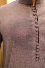 Premium Lightweight Cotton Fabric Purple kurta