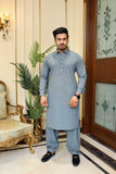 Premium Tex Grey Fabric kameez Shalwar