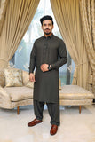 Premium Green Kameez Shalwar Blended Fabric