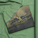 Premium Sea Green Wash & Wear Loose Fabric