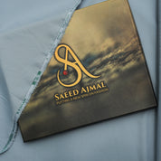 Premium Grey Wash & Wear Loose Fabric