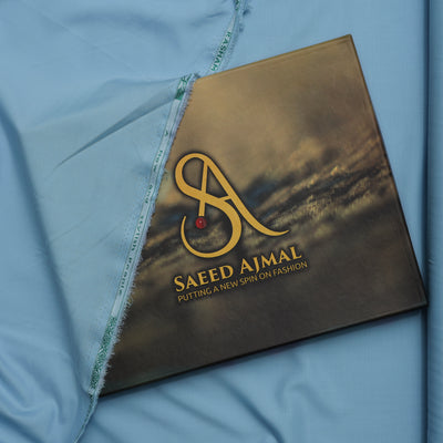 Premium Sky Wash & Wear Loose Fabric