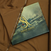 Premium Brown Wash & Wear Loose Fabric