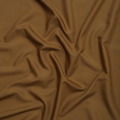 Premium Brown Wash & Wear Loose Fabric