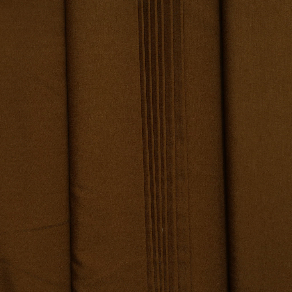 R-Brown Wash n Wear Loose Fabric