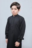 Boys Wash n Wear Kameez Shalwar Black