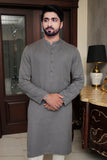 Men Classic Cotton Kurta Charcoal