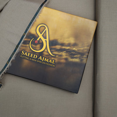 Wash n Wear Unstitch Suit Beige MP