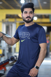 Men Summer Short Set Navy