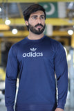 Men Summer Tracksuit Navy