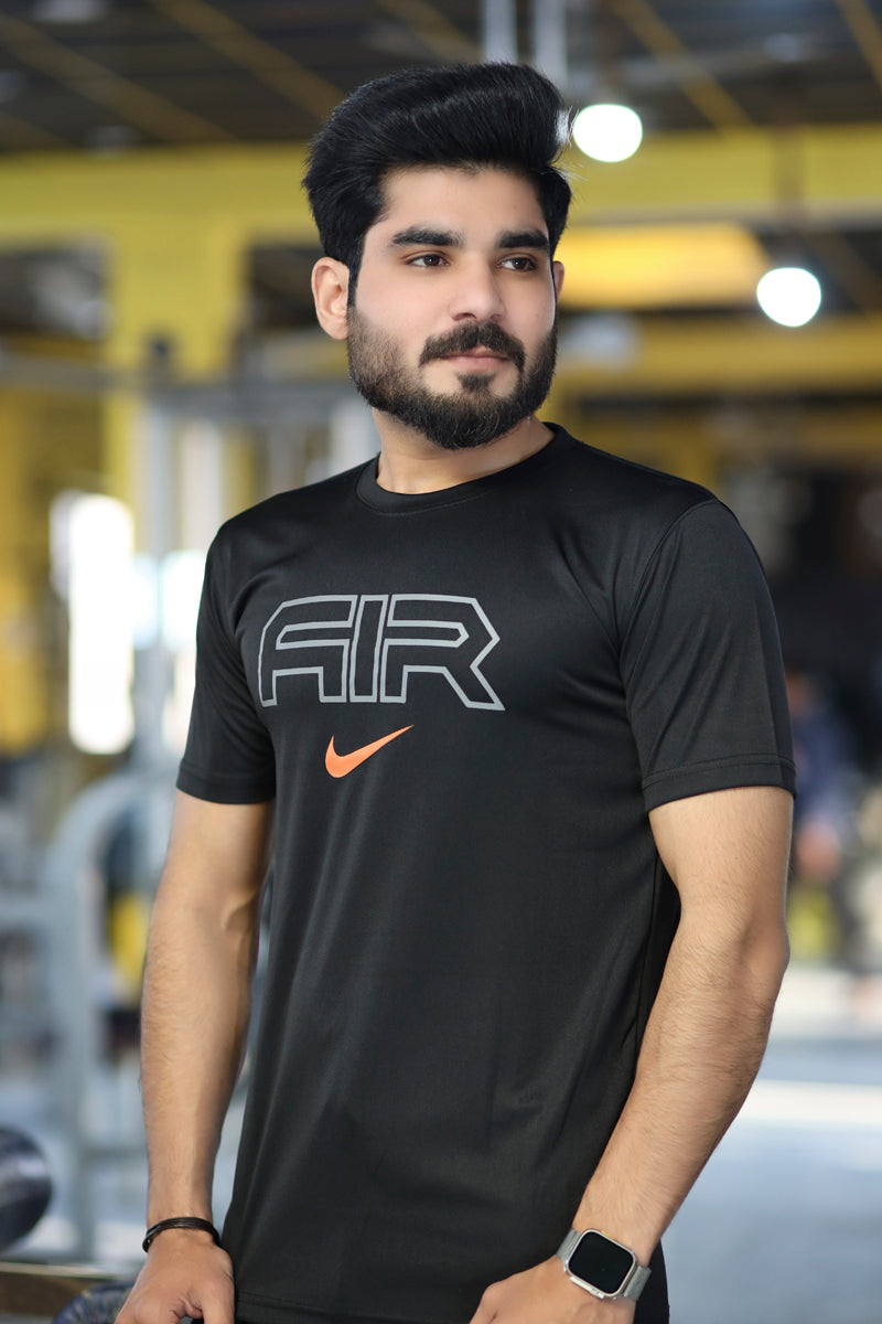 Men Summer Short Set Black