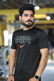 Men Summer Short Set Black