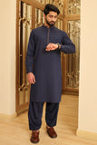 Men Premium Embroidered  Kameez Shalwar Navy