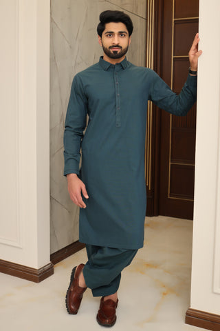 Men Premium Cotton Kameez Shalwar Zink