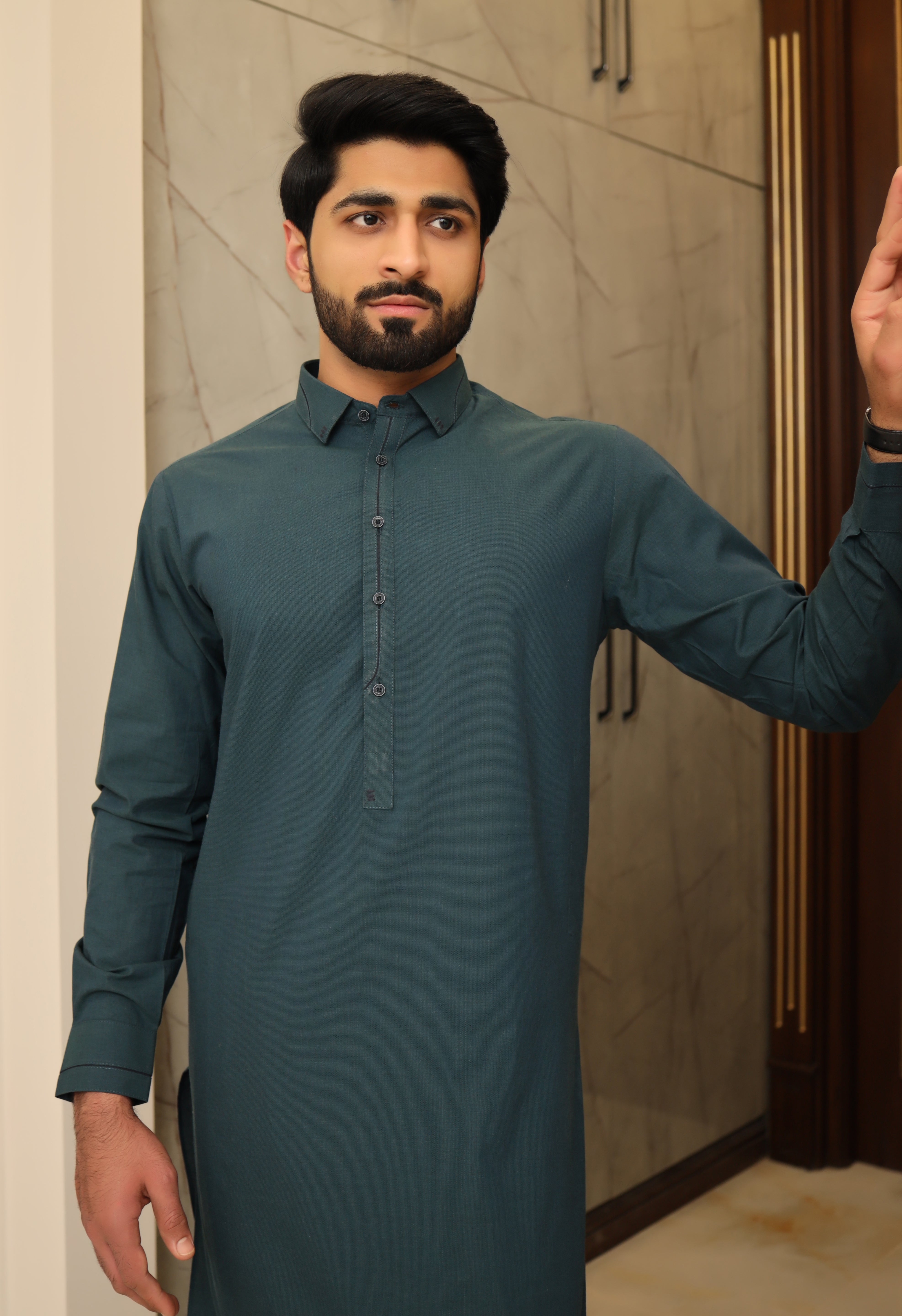 Men Premium Cotton Kameez Shalwar Zink