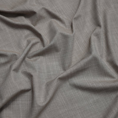 Men Premium Wash n Wear Slub Fabric Grey