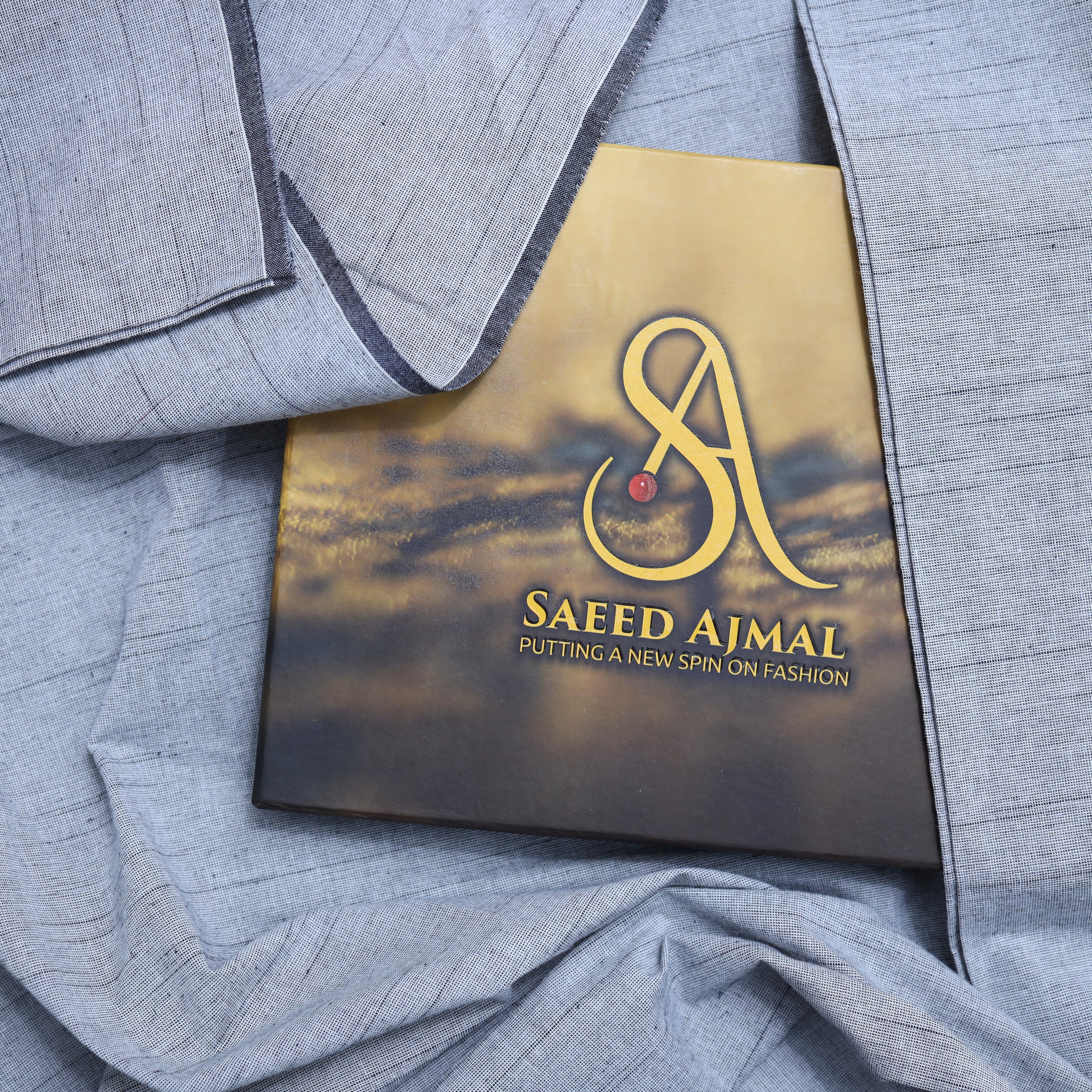 Men Premium Khaddar Kameez Shalwar Slub Grey