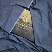 Men Premium Khaddar Kameez Shalwar Blue