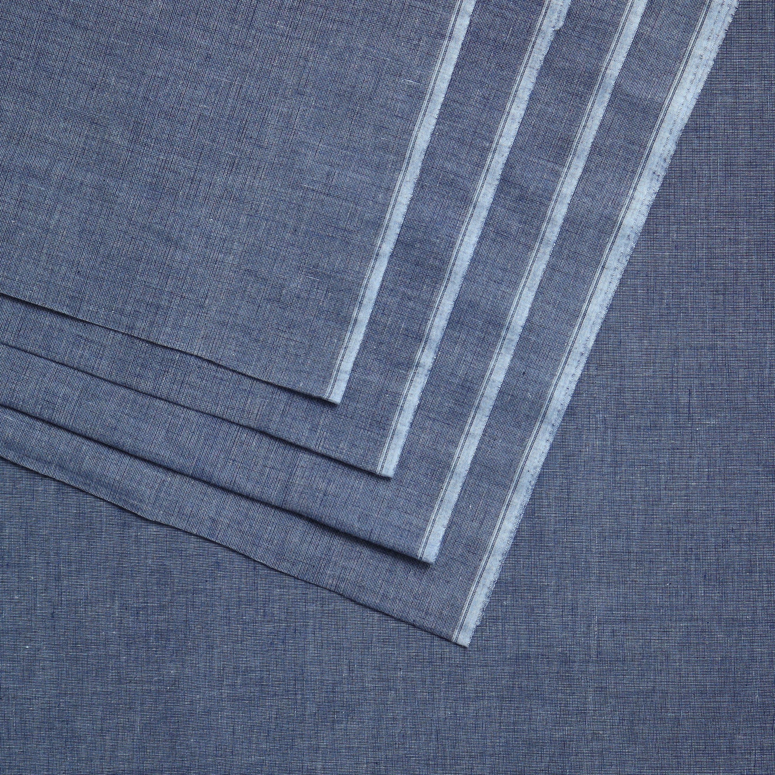 Men Premium Khaddar Kameez Shalwar Blue