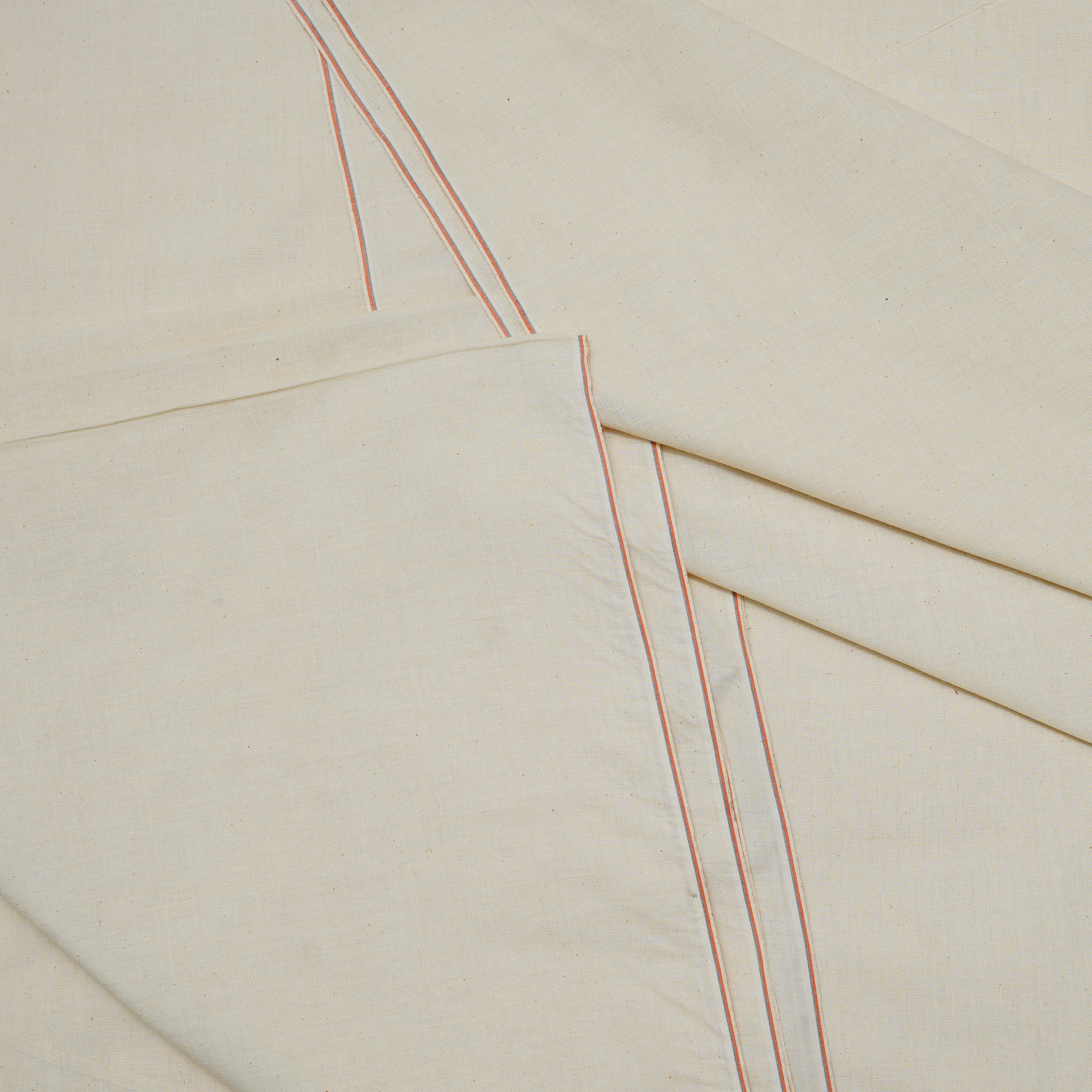 Premium Fabric Cotton Khaddar Unstitch Suit Cream