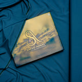 Premium Navy Blue Wash & Wear Loose Fabric