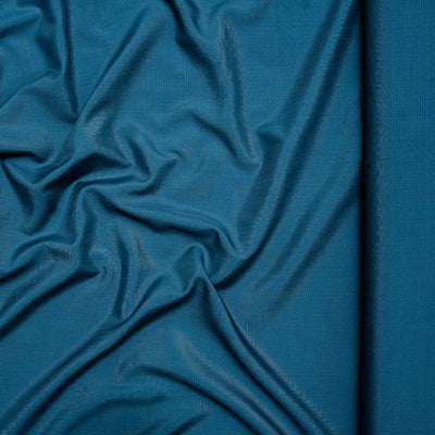 Premium Navy Blue Wash & Wear Loose Fabric