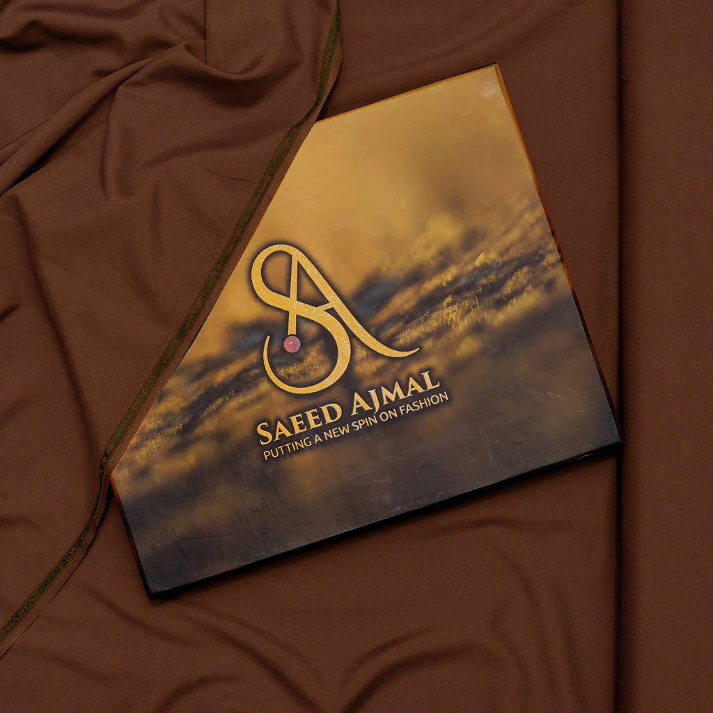 Light Brown Wash n Wear Loose Fabric