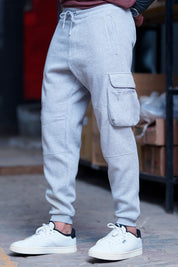 Men Cargo Trouser Grey