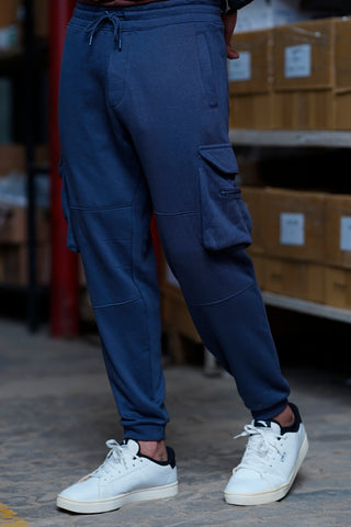 Men Cargo Trouser Navy