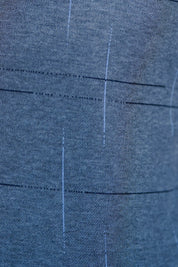 Men Stylish V Neck Sweater Grey