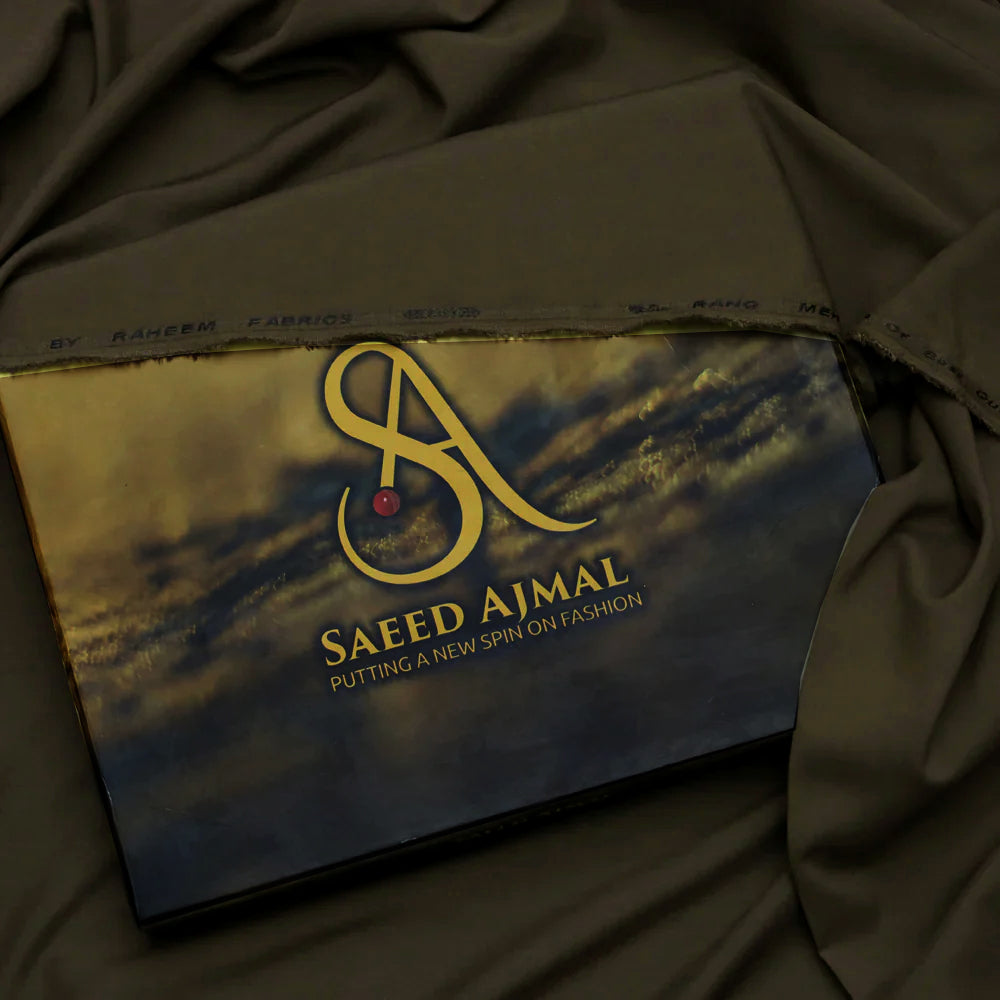 Walnut Wood Wash n Wear Loose Fabric