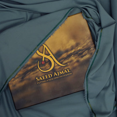 Premium Charcol Wash & Wear Loose Fabric