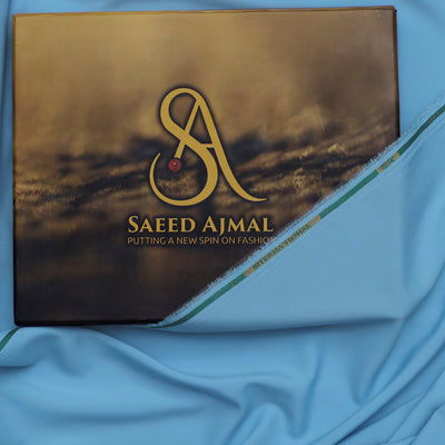 Premium Sky Wash & Wear Loose Fabric