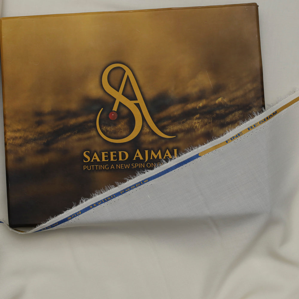 Premium Cream Wash & Wear Loose Fabric