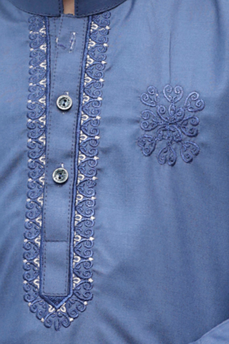 Boys Wash n Wear Kameez Shalwar Grey