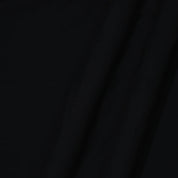 Black Wash n Wear Loose Fabric