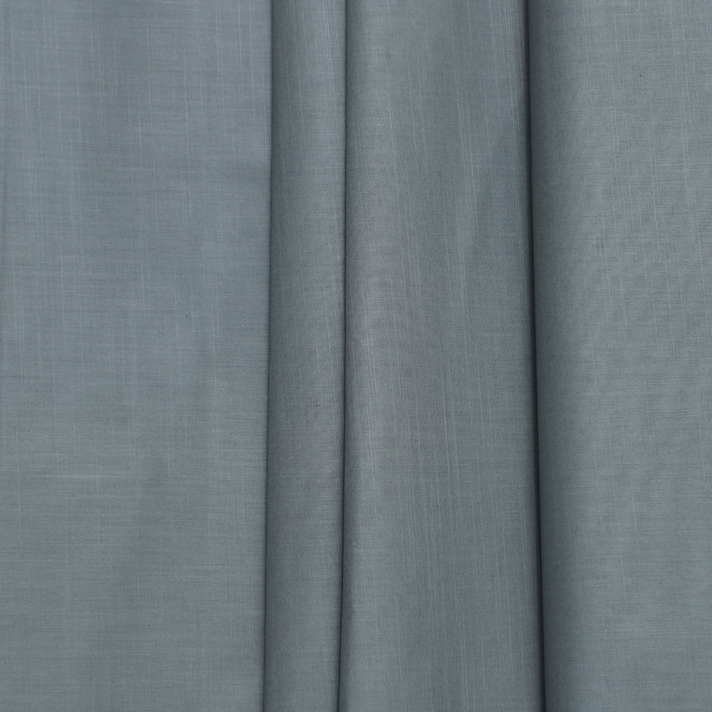Men Unstitched Premium Cotton Loose Fabric - Grey