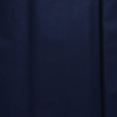 Men Unstitched Premium Cotton Loose Fabric - Navy Blue