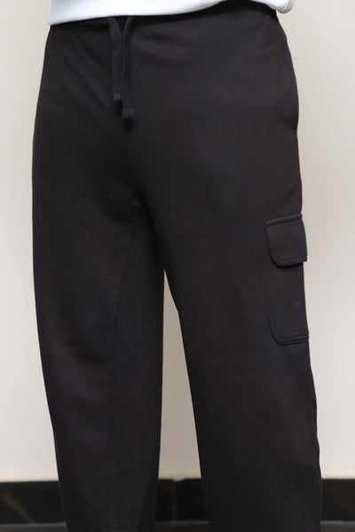Men's Black Jogging Trouser – Comfort Fit