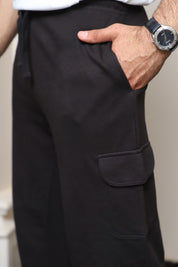Men's Black Jogging Trouser – Comfort Fit