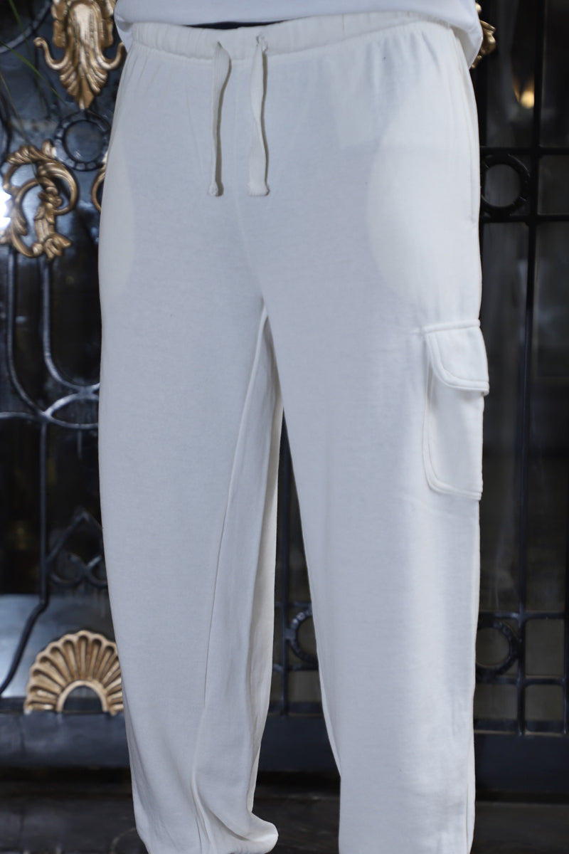 Men's OFF White Jogging Trouser – Comfort Fit