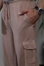 Men's OFF Camel Jogging Trouser – Comfort Fit