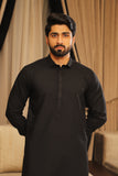 Men’s Black Shalwar Kameez – Premium Blended Fabric