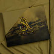 Olive Gold Wash n Wear Loose Fabric