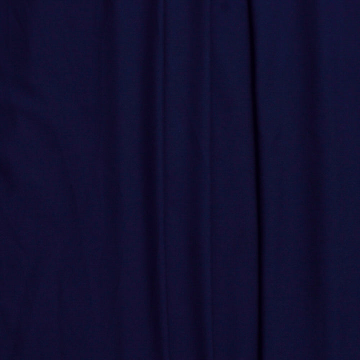 Premium Navy Blue Wash n Wear Blended Soft-Finish