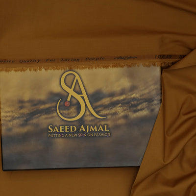 Mustard Wash n Wear Loose Fabric