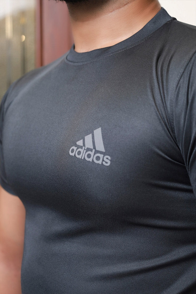 Men Summer Tracksuit Charcoal